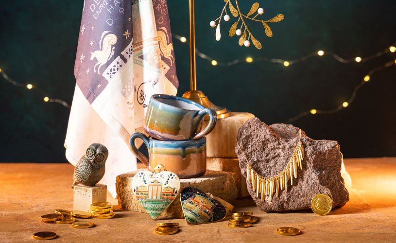 Selection of gifts from The Roman Baths